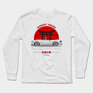 Tuner White NB Miata Roadster JDM Long Sleeve T-Shirt